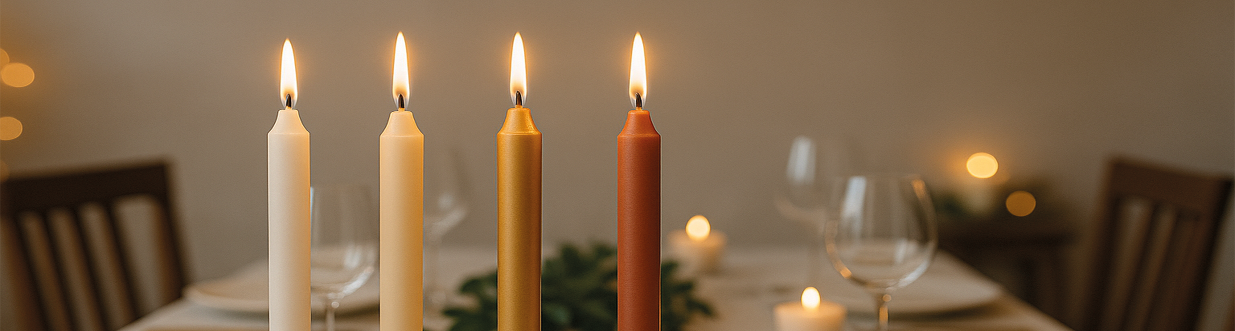 Banner Stabkerzen