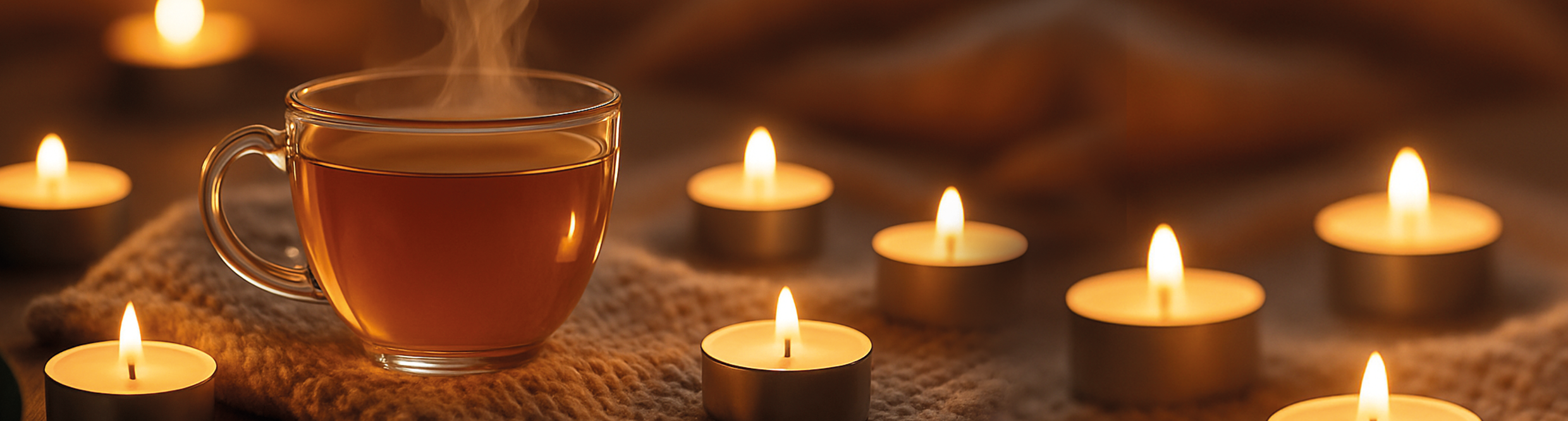 Banner Teelichter