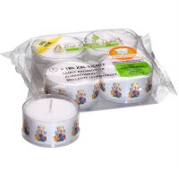 Candelo 4er Set Eco Refill Jumbo Kerzen Ambiente –...
