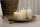 Candelo Hochwertige Kerze Weihnachten Ambiente Rustik - Creme - Rustic Stumpenkerze 12cm  lange Brenndauer ca. 54 Std Weihnachtskerzen Adventskranz