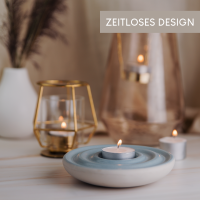 Candelo 100 XXL Teelichter mit 8 Stunden langer Brenndauer - Großpackung Teelichter in Aluminium Hülle geruchsneutral in Weiß - Universal Alu Teelichter