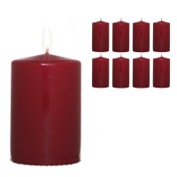 Candelo 8er Set Premium Kerzen Weihnachten Ambiente...