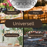 Candelo Votivkerzen 32 Kerzen im Glas -  Weiße Stilvolle Tischkerzen - 12 Stunden Brenndauer ohne Duft für Dekoration Hochzeit, Geburtstag, Partys - rußfrei